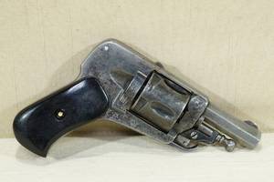 lot 40 image: HDH Lincoln-Bossu Velo-Dog 6.35 (.25 ACP) Folding Trigger Revolver