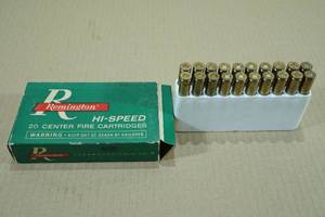lot 128 image: 20 7mm Mauser SP Ammo - Possible Reloads