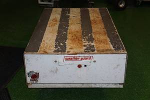 lot 9 image: Weather Guard 334-3 Pack Rat Vehicle Tool Box