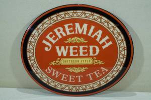 lot 126 image: Jeremiah Weed Southern Style Sweet Tea Sign