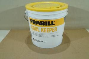lot 150 image: Frabill Kool Keeper Bait Bucket with Insulated Foam Liner and Aerator