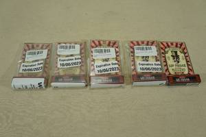 lot 153 image: 5 Lip Bangs Lip Freak Buzzing Lip Balms -Sin-O-Mint