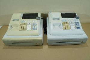 lot 210 image: 2 Casio Cash Registers
