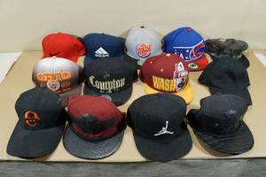 lot 218 image: Assorted Snapback Hats