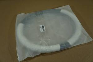 lot 220 image: Labbyway Microfiber Steering Wheel Protector -White