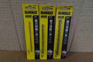 lot 169 image: 3 DeWalt Drill Bits -18, 316, 516