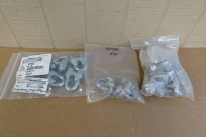 lot 177 image: Assorted Sized Wire Rope Clips