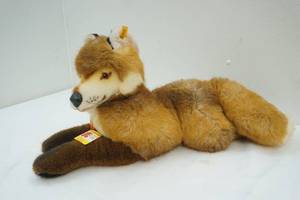 lot 93 image: stiff Knopf  im ohr plush fox