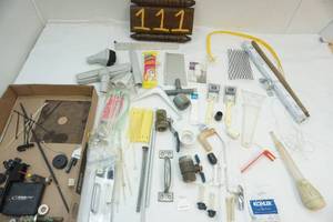 lot 124 image: toilet repair parts