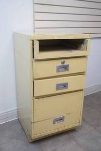 lot 128 image: lefeburne metal cabinet