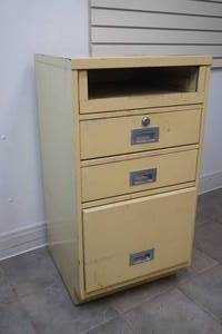 lot 129 image: lefeburne metal cabinet