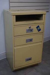 lot 130 image: lefeburne metal cabinet