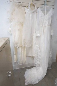 lot 161 image: white dresses