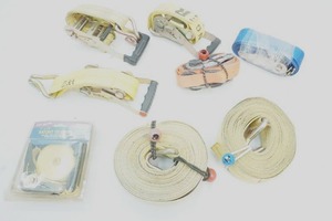 lot 165 image: ratchet straps