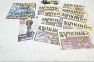 lot 192 image: Vikings memorabilia