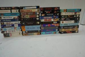 lot 201 image: VHS movies