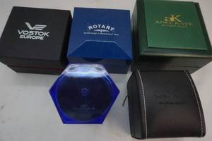 lot 206 image: watch boxes