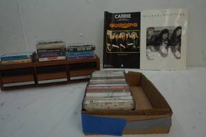 lot 209 image: music mate cassette holder, cassettes