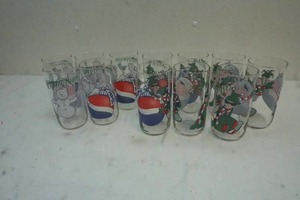 lot 225 image: Pepsi glasses