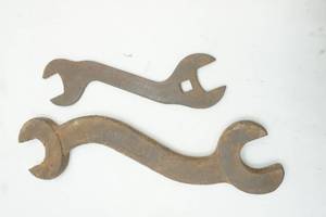 lot 242 image: antique implement tools