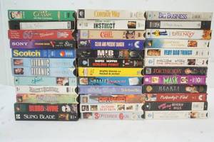 lot 252 image: VHS movies