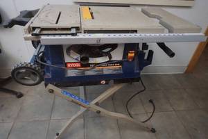 lot 266 image: Ryobi table saw
