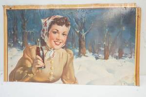 lot 269 image: vintage coca cola advertisement