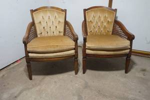 lot 286 image: arm chairs