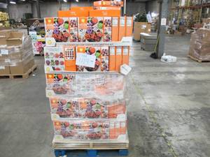 lot 419 image: Pallet of Store NEW Halloween Overstock - Halloween Cookie Decorating Kits