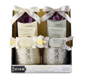 lot 440 image: NEW Godiva Holiday Hot Chocolate 2-in-1 Gift Breakapart