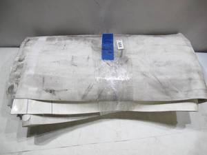 lot 533 image: NEW Vinyl Remnant - 60 oz. 10 x 10 GrayWhite Vinyl tarp - Super Heavy Duty - Dirty