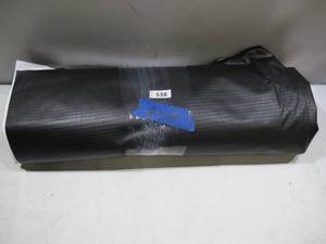lot 538 image: NEW Vinyl Tarp - 16 x 19  Black  White Vinyl tarp - 10 oz. Lightweight Duty