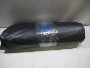 lot 612 image: NEW Vinyl Tarp - 16 x 32  Black  White Vinyl tarp - 9 oz. Lightweight Duty