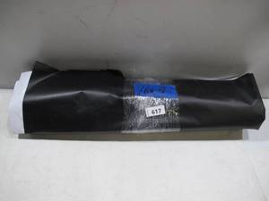 lot 617 image: NEW Vinyl Tarp - 16 x 9  Black  White Vinyl tarp - 9 oz. Lightweight Duty