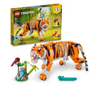 lot 523 image: NEW LEGO Creator 3-in-1 Majestic Tiger 31129 Building Set