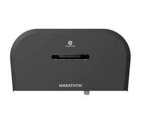 lot 550 image: Marathon 2-Roll Jumbo Toilet Paper Dispenser, Smoke