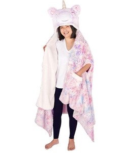 lot 608 image: NEW Members Mark Critter Wrap - Unicorn