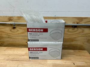 GERSON Full Box and Partial Box of N95 Model 3230 Respirators