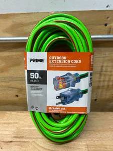 PRIME Outdoor Extension Cord (50 ft.)