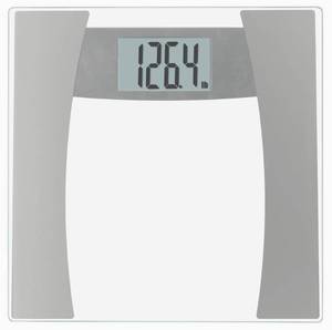 INSTATRACK Digital Bathroom Scale, Silver
