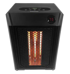WEWARM 1,500-Watt Electric Infrared Portable Space Heater with 4-Elements and Remote