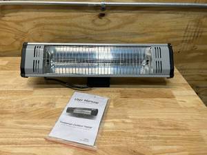 HEAT STORM Tradesman 1,500-Watt Electric Outdoor Infrared Quartz Portable Space Heater with WallCeiling Mount