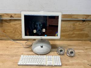 APPLE iMac G4 Computer with Keyboard and Speakers- 17 in. Screen