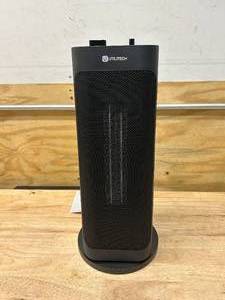 UTILITECH 1500-Watt Ceramic Tower Indoor Electric Space Heater with Thermostat