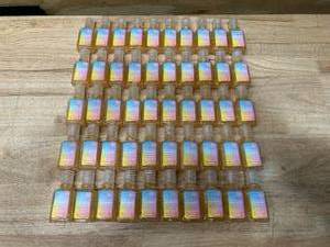 Lot of 50 Bottles of- Coconut Macaroon Hand Sanitizer (1 ounce per bottle)