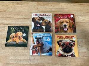Lot of 5 Books about dogs