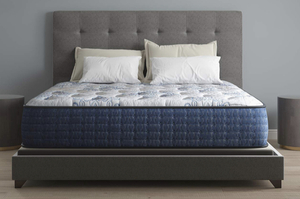 Signature Design by Ashley Mt Dana 15 Inch Firm Hybrid Mattress, CertiPUR-US Certified Foam, King, White