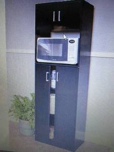 lot 219 image: OneSpace Lillian Microwave Pantry o...