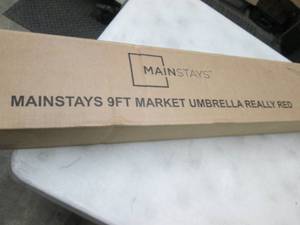 lot 224 image: 9 ft Market Patio Umbrella...