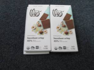 lot 276 image: 6- 3 oz Theo Hazelnut Crisps...